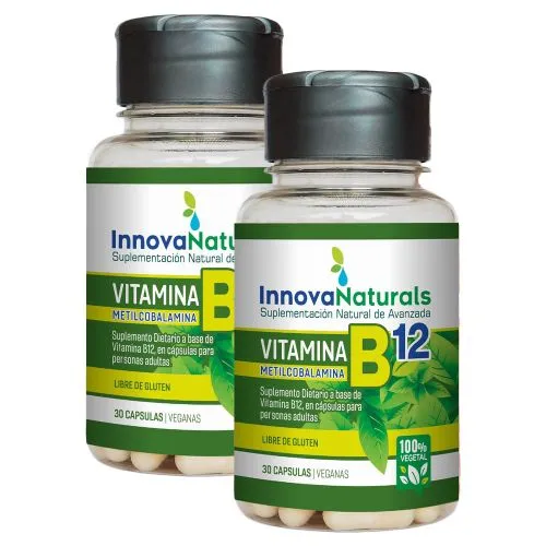 Pack 2 Innovanaturals Vitamina B12 Metilcobalamina