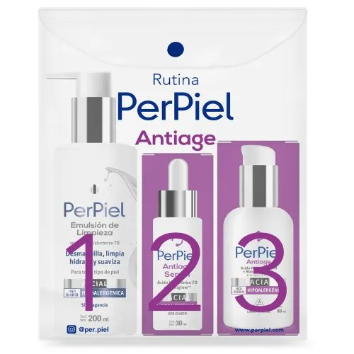 Perpiel Rutina Antiage Facial Completa