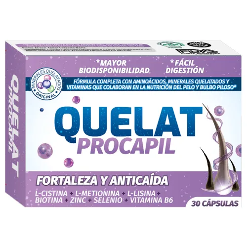 Quelat Procapil Fortaleza Y Crecimiento Capilar