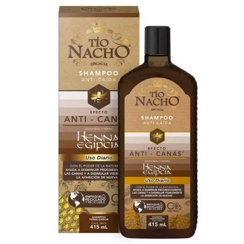 Tío Nacho Henna Egipcia Shampoo X 415ml