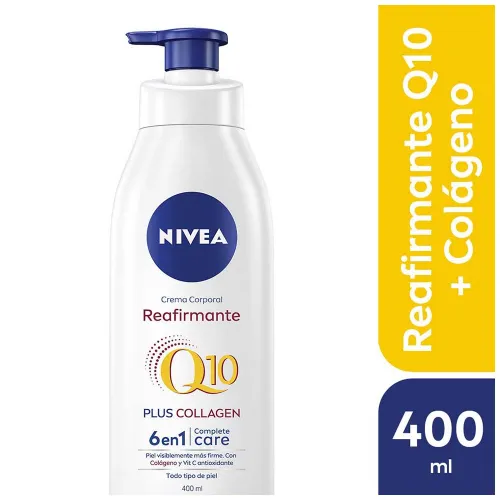 Nivea Crema Corporal Q10 Plus Collagen 6 En 1 X 400ml