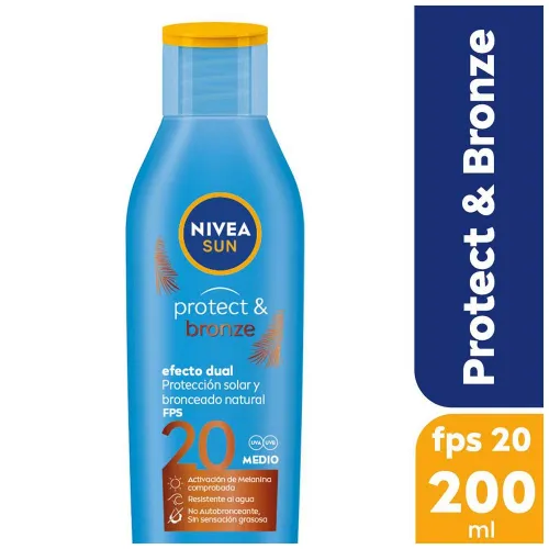 Nivea Sun Protect & Bronze Protector Solar Fps 20