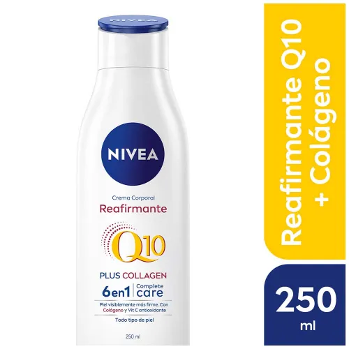 Nivea Crema Corporal Q10 Plus Collagen 6 En 1 X 250ml