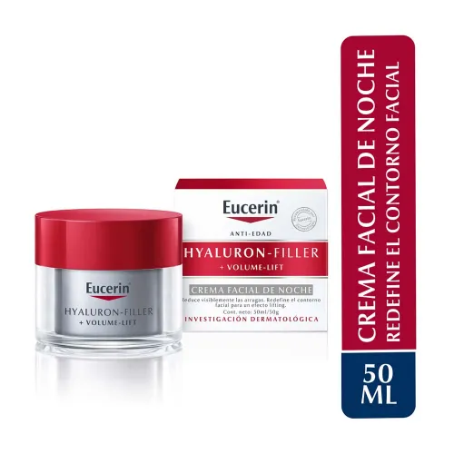 Eucerin Hyaluron Filler Volume Lift Crema Facial Noche