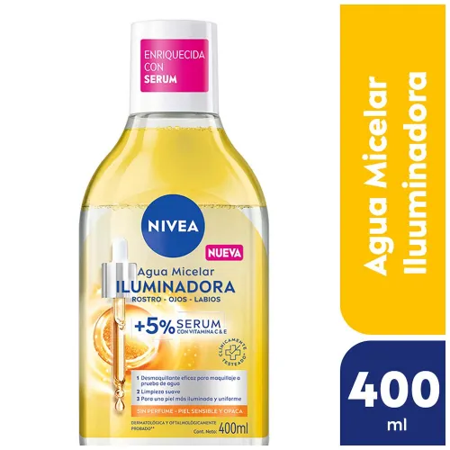 Nivea Agua Micelar Iluminadora Piel Sensible