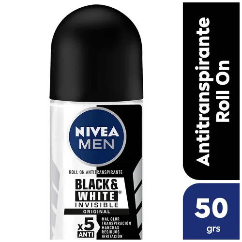 Nivea Men Invisible B&w Antitranspirante Roll On