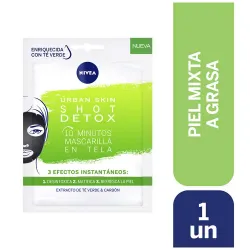 Nivea Urban Skin Mascarilla Facial De Tela