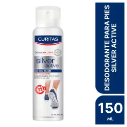 Curitas Silver Active Desodorante Para Pies