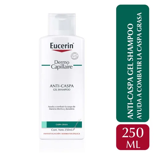 Eucerin Dermocapillaire Shampoo Gel Anticaspa Grasa