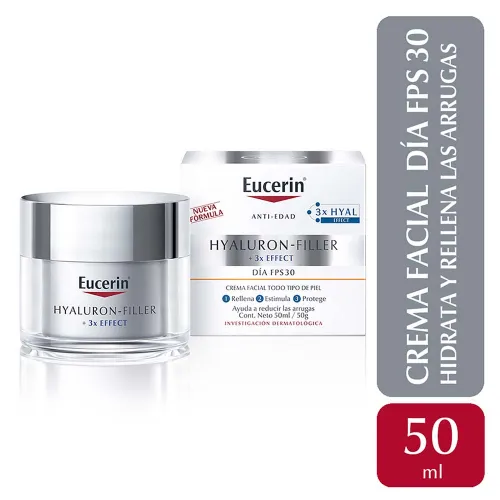 Eucerin Hyaluron Filler 3x Effect Crema Facial Dí­a Fps30