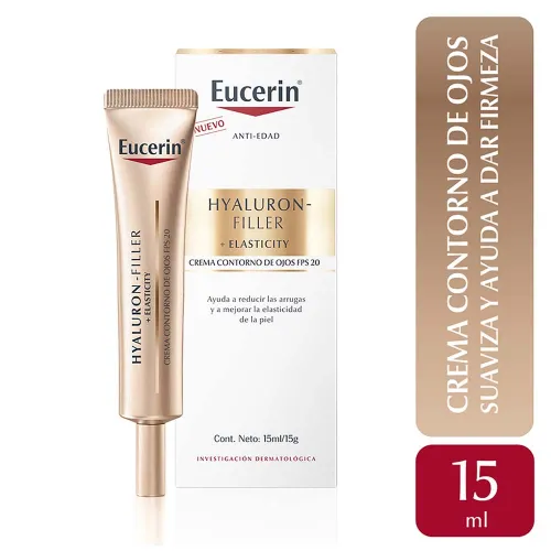 Eucerin Hyaluron Filler Elasticity Contorno Ojos Fps20