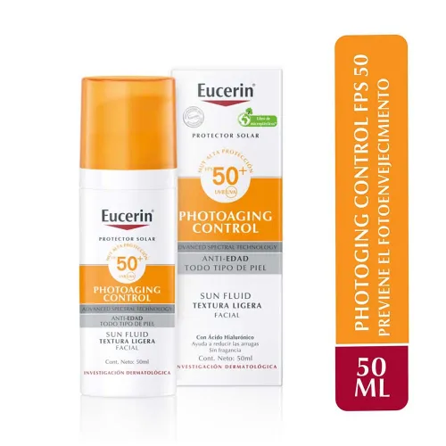 Eucerin Sun Fps50 Fluido Antiedad Facial