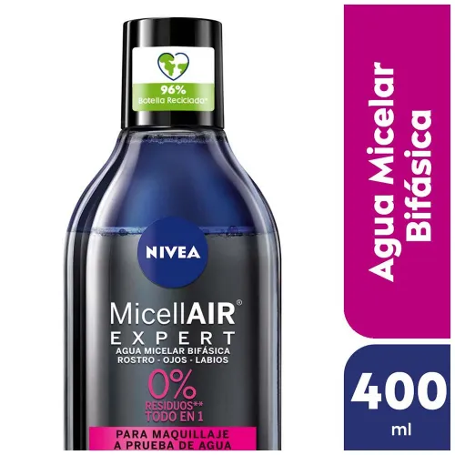 Nivea Black Expert Agua Micelar Bifásica