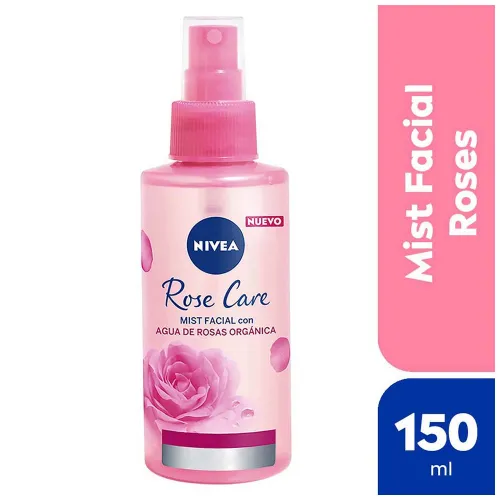 Nivea Rose Care Mist Facial Refrescante En Spray