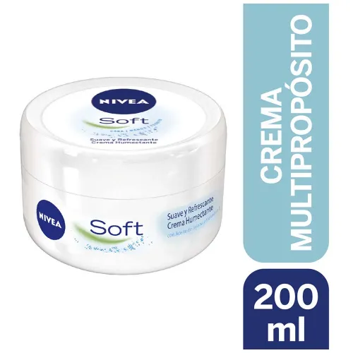 Nivea Soft Crema Hidratante Intensiva X 200ml