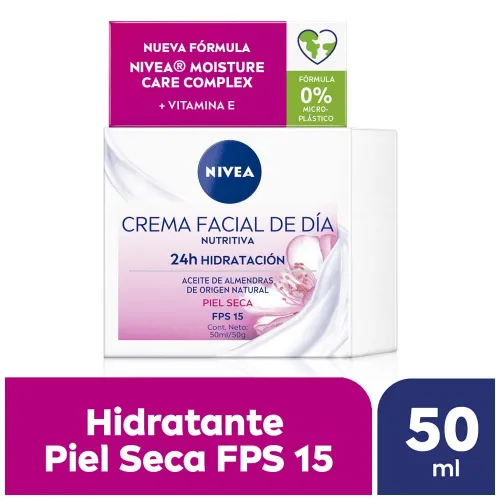 Nivea Essentials Crema Facial De Día Fps 15 Piel Seca