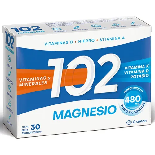 102 Magnesio Comprimidos