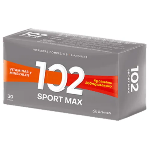 102 Sport Max Vitaminas Minerales Creatina Magnesio