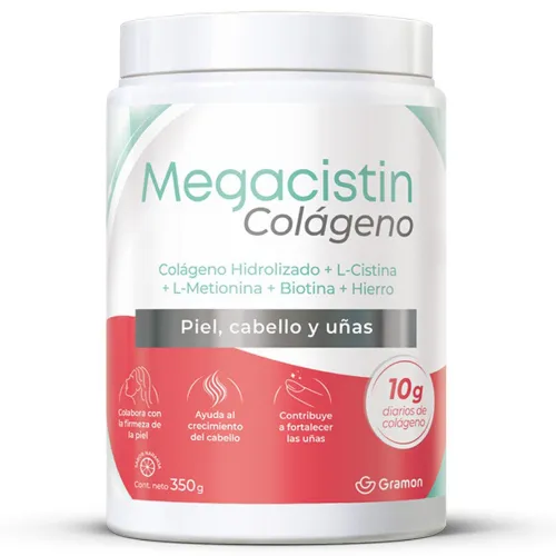 Megacistin Colágeno Hidrolizado Piel Cabello Y Uñas