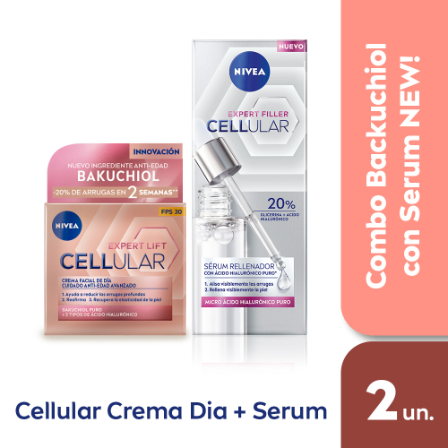 Nivea Combo Backuchiol Día + Serum