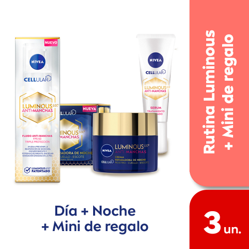 Nivea Rutina Luminous + Mini Serum