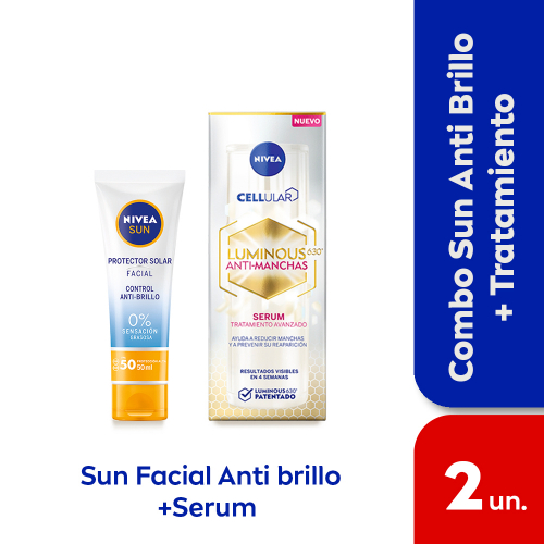 Nivea Sun Anti Brillo + Tratamiento