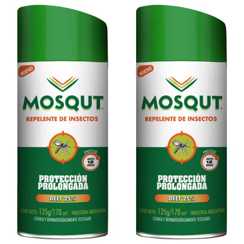 Pack 2 Mosqut Repelente Protección Prolongada