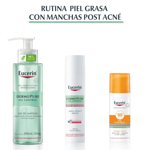 Eucerin Rutina Para Piel Grasa Acneica Con Manchas