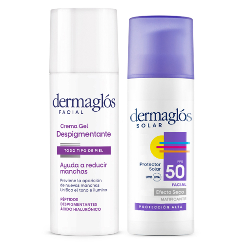 Dermaglós Combo Crema Despigmentante + Protector Solar Facial