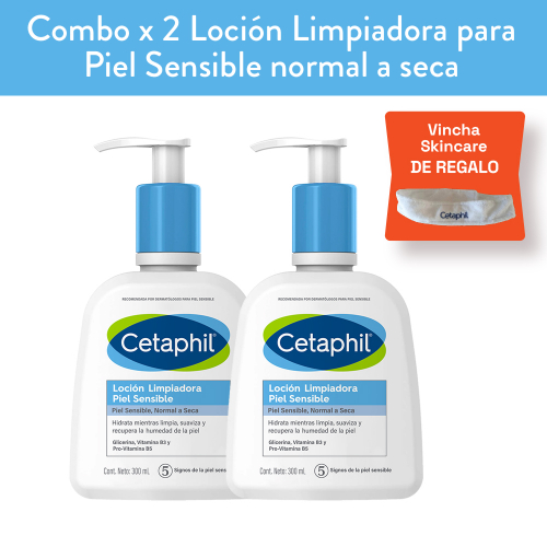 Pack 2 Cetaphil Loción Limpiadora