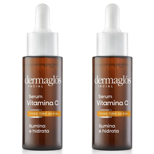 Pack 2 Dermaglós Facial Sérum Vitamina C