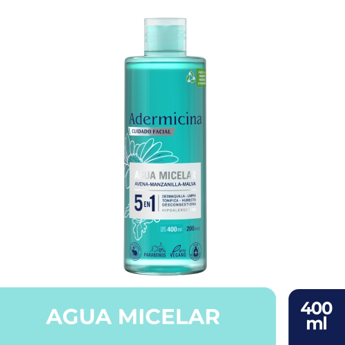 Adermicina Cuidado Facial Agua Micelar 5 En 1