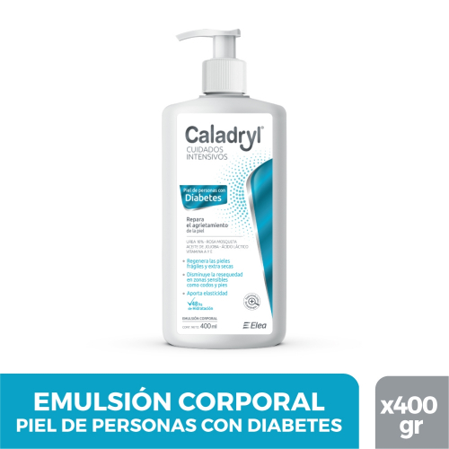 Caladryl Cuidados Intensivos Emulsión Piel Con Diabetes