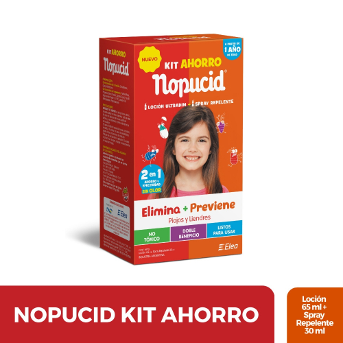 Nopucid Kit Ahorro Loción + Shampoo Repelente