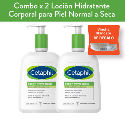 Pack 2 Cetaphil Emulsión Hidratante Piel Seca