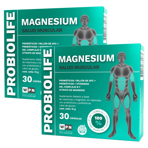 Pack 2 Wpn Probiolife Magnesium X 30 Cápsulas