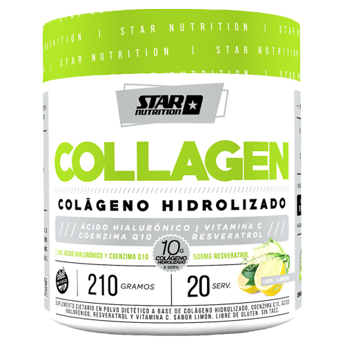 Star Nutrition Collagen Limón En Polvo