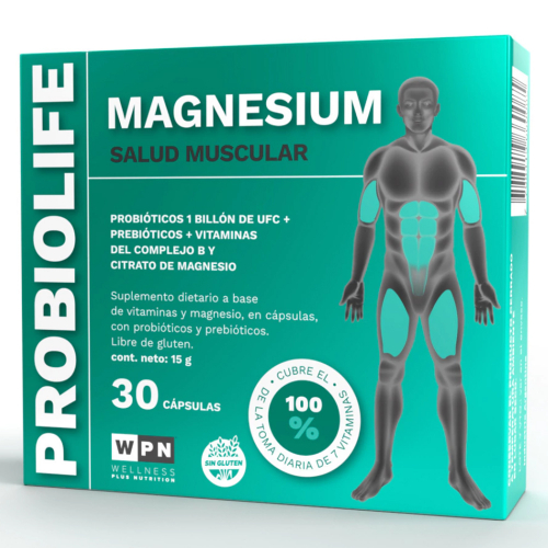 Wpn Probiolife Magnesium X 30 Cápsulas