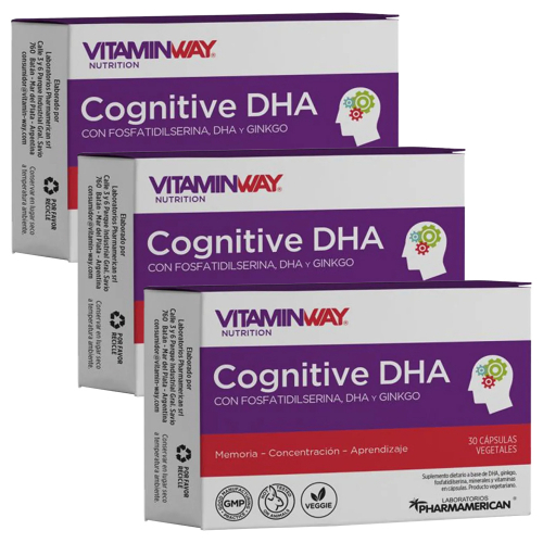 Pack 3 Vitamin Way Cognitive Dha