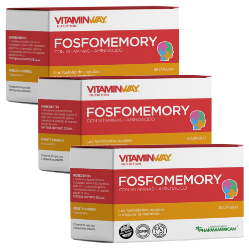 Pack 3 Vitamin Way Fosfomemory Plus