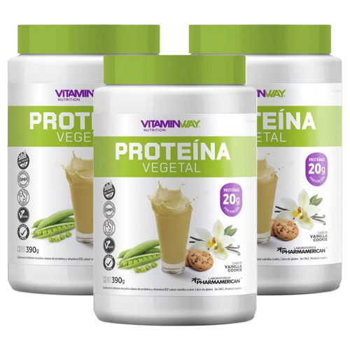 Pack 3 Vitamin Way Proteina Vegetal