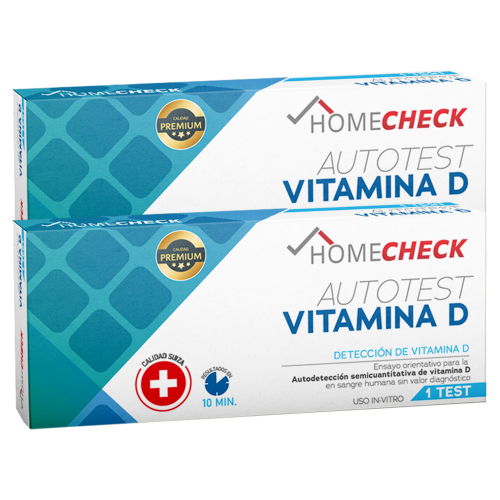 Pack 2 Homecheck Autotest Vitamina D