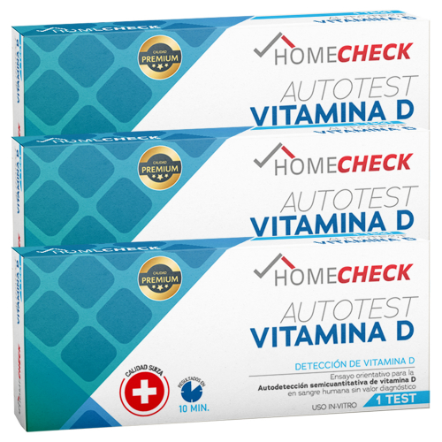 Pack 3 Homecheck Autotest Vitamina D