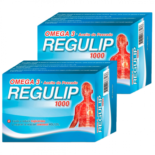 Pack 2 Regulip 1000 Omega 3 X 50 Cápsulas