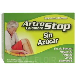 Artrostop Calambre Sin Azucar Suplemento Dietario Sobres