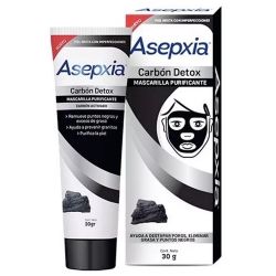 Asepxia Carbón Detox Mascarilla Peel Off Purificante