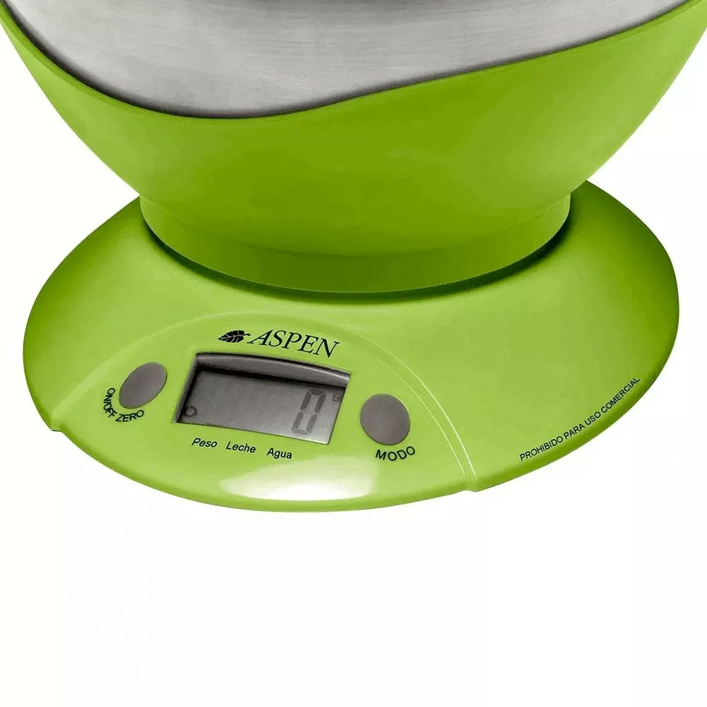 Balanza de cocina digital Aspen EK3555 Verde