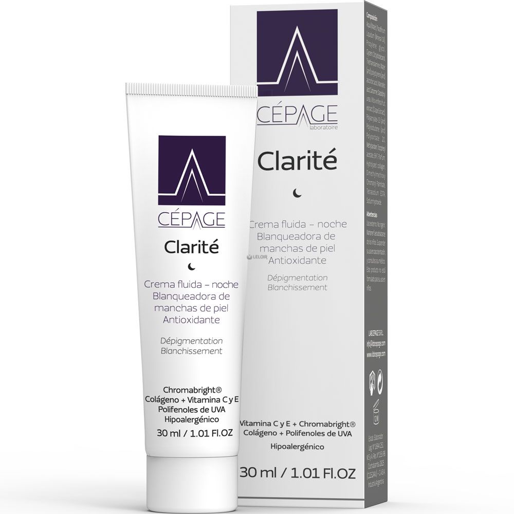 Cepage Clarité Crema Fluída Despigmentante X 30ml - Farmacia Leloir ...