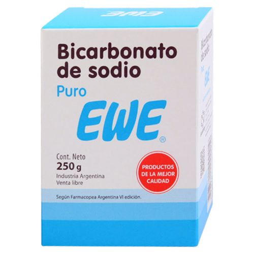 Ewe Bicarbonato De Sodio Puro En Polvo X 250 Gramos