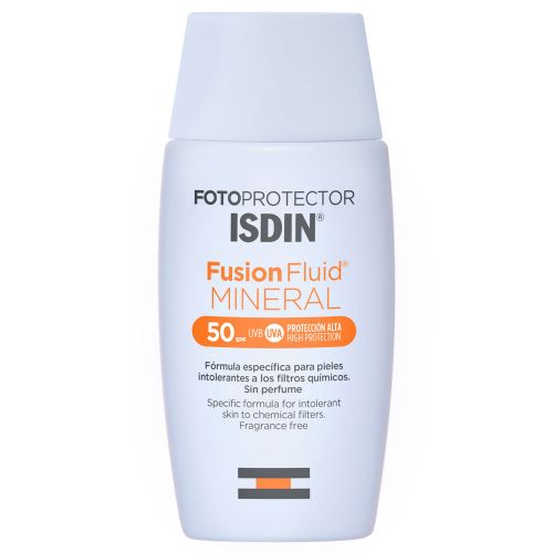 Fotoprotector Isdin Spf Fusion Fluid Mineral Protector Solar X Ml Farmacia Leloir Tu